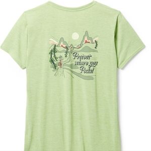 Patagonia Capilene with Mountain Bike Art